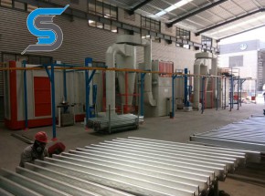 Large cyclone recycling system