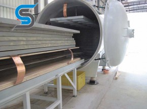 High frequency vacuum drying equipment